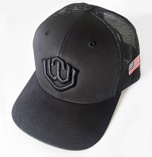 Black HAT - Black UWT Logo