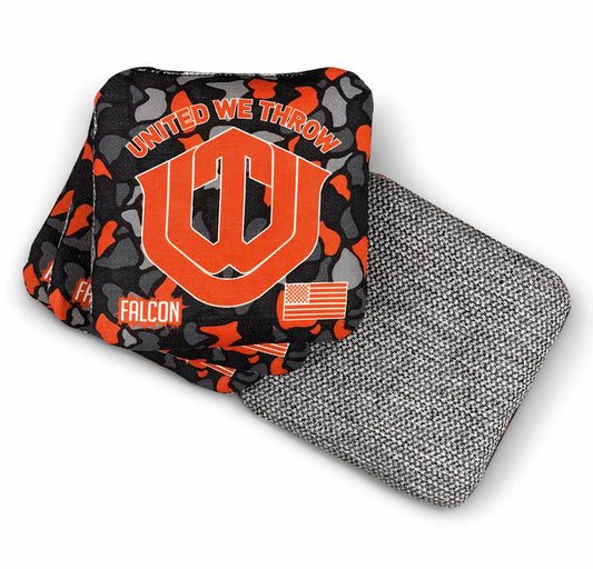 FALCON - Grey with Orange and Grey Camo
